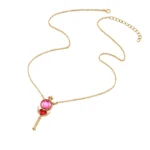 Mystic Rose Charm Necklace