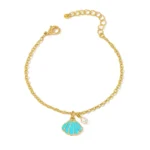Seashell Elegance Anklet (Single)