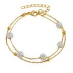 Shimmering Elegance Anklet (Single)