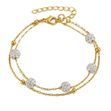 Shimmering Elegance Anklet (Single)