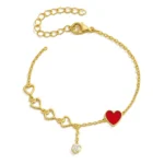Golden Affection Bracelet