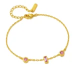 Gilded Serenity Bracelet