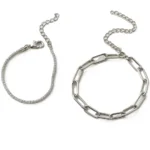 Silver Link Elegance Bracelet