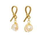 Golden Whisper Earrings