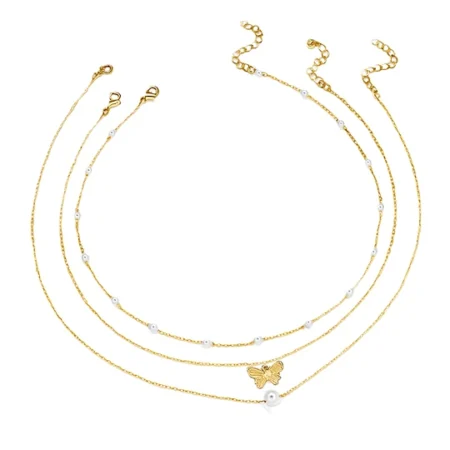 Pearl Layered Elegance Necklace