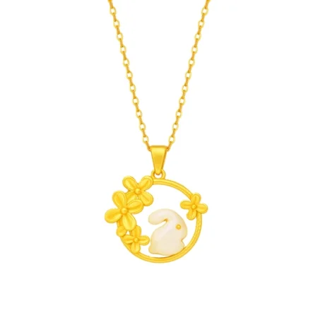 Charmed Swan Necklace
